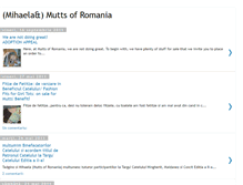 Tablet Screenshot of mihaelamuttsofromania.blogspot.com