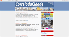 Desktop Screenshot of correiodacidade.blogspot.com