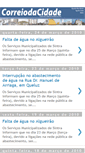 Mobile Screenshot of correiodacidade.blogspot.com