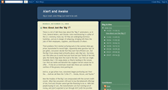 Desktop Screenshot of alertandawake.blogspot.com