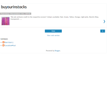 Tablet Screenshot of buyourinstocks.blogspot.com
