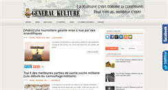 Desktop Screenshot of generalkulture.blogspot.com