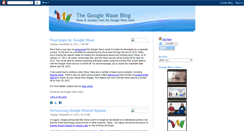 Desktop Screenshot of googlewave.blogspot.com