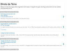 Tablet Screenshot of diretodaterra.blogspot.com