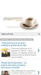 Mobile Screenshot of festivaldepoesiadebolivia.blogspot.com