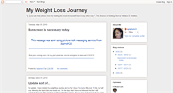 Desktop Screenshot of apiphanisweightlossjourney.blogspot.com