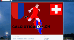 Desktop Screenshot of calcioticinoch.blogspot.com