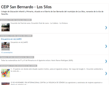 Tablet Screenshot of ceipsanbernardo-lossilos.blogspot.com
