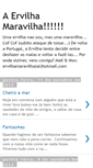 Mobile Screenshot of ervilhamaravilha.blogspot.com