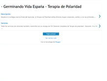 Tablet Screenshot of germinandopolaridad.blogspot.com