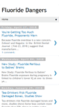 Mobile Screenshot of fluoridedangers.blogspot.com