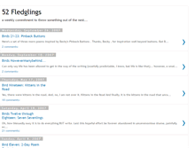 Tablet Screenshot of 52fledglings.blogspot.com