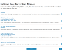 Tablet Screenshot of drugprevent.blogspot.com