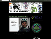 Tablet Screenshot of alleycat-wroc.blogspot.com