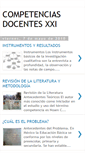Mobile Screenshot of competenciasdocentesxxi.blogspot.com