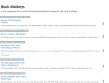 Tablet Screenshot of bookmonkeys.blogspot.com
