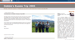 Desktop Screenshot of 2005russiatrip.blogspot.com