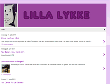 Tablet Screenshot of lilla-lykke.blogspot.com