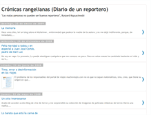 Tablet Screenshot of cronicasrangelianas.blogspot.com