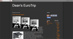 Desktop Screenshot of deanseurotrip.blogspot.com