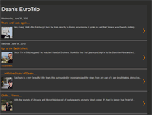 Tablet Screenshot of deanseurotrip.blogspot.com
