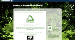 Desktop Screenshot of gatewaytourbannature.blogspot.com