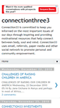 Mobile Screenshot of connectionthree3.blogspot.com