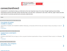 Tablet Screenshot of connectionthree3.blogspot.com