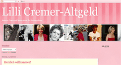 Desktop Screenshot of lillicremeraltgeld.blogspot.com