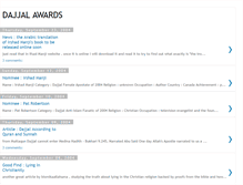 Tablet Screenshot of dajjal-awards.blogspot.com