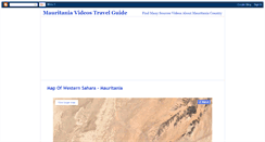 Desktop Screenshot of mauritaniatravelvideo.blogspot.com