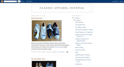 Desktop Screenshot of classicappareljournal.blogspot.com