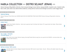 Tablet Screenshot of nabila-collection.blogspot.com