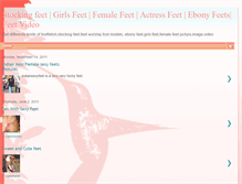 Tablet Screenshot of hot-feet-girls.blogspot.com