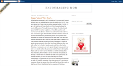 Desktop Screenshot of encouragingmom.blogspot.com