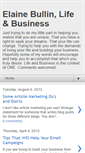 Mobile Screenshot of elainebullin.blogspot.com