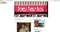 Desktop Screenshot of powellcattell.blogspot.com