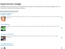Tablet Screenshot of experienciesimatge.blogspot.com