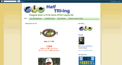 Desktop Screenshot of halftriing.blogspot.com