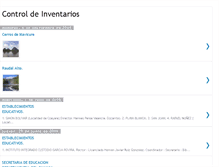 Tablet Screenshot of inventariosed.blogspot.com