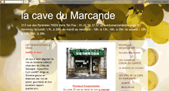 Desktop Screenshot of lacavedumarcande.blogspot.com