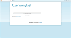 Desktop Screenshot of czerwonykiel.blogspot.com