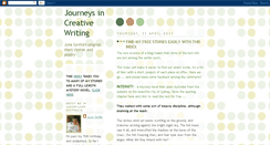 Desktop Screenshot of journeysincreativewriting.blogspot.com