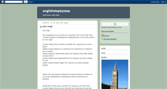 Desktop Screenshot of englishstepbystep.blogspot.com
