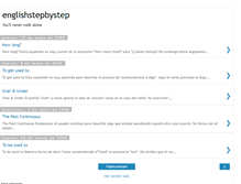 Tablet Screenshot of englishstepbystep.blogspot.com