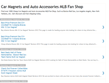 Tablet Screenshot of car-magnets-mlb-fan-shop.blogspot.com