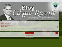 Tablet Screenshot of cikgu-rozali.blogspot.com