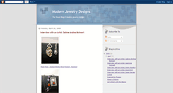 Desktop Screenshot of modernjewelrydesigns.blogspot.com
