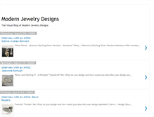 Tablet Screenshot of modernjewelrydesigns.blogspot.com