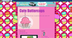 Desktop Screenshot of cutebuttercups.blogspot.com